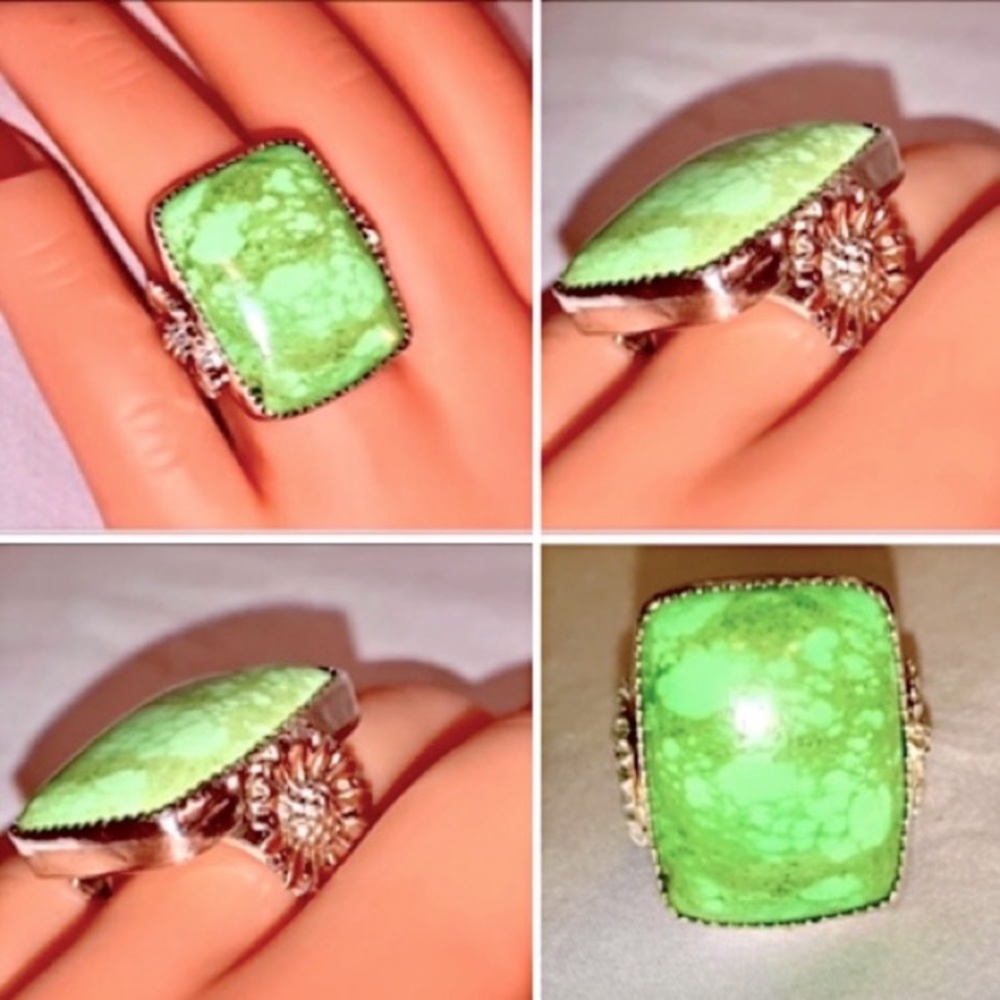 Pure Royston Green Turquoise, worn by beautiful women all over the world. - Picture 4 of 16